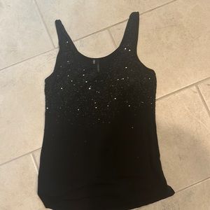 Blank sequin top